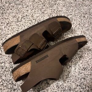 Birkenstock Brown Strap Sandals